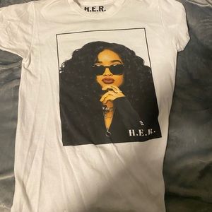 H.E.R merch t shirt